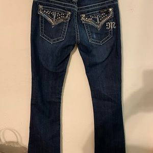 Miss Me jeans women’s size 24 waist. 32in inseam.